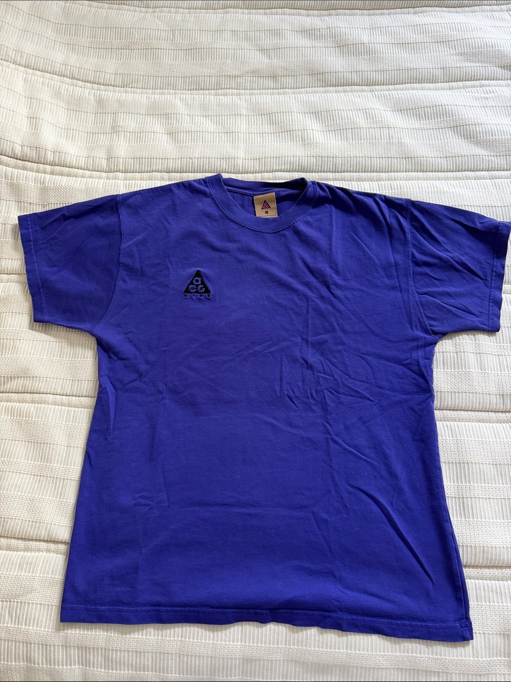 Nike ACG Short Sleeve Tee in Deep Purple